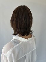 ヘアデザイン アンジェロ(Hair Design Angelo)&nbsp;クビレボブ/レイヤーボブ/ベージュ/20代/30代/40代