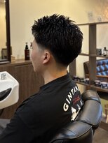 ジェイソン(JASON)&nbsp;テーパーフェード、ショートアップバング