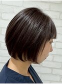 宇都宮ショートボブレイヤーカット切りっぱなしボブウルフカット