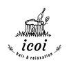 イコイ(icoi hair&relaxation)のお店ロゴ