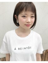 ヘアーサロンネンド(hair salon nendo) ミニボブ内巻き