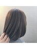 カット＋艶サラ縮毛矯正＋UVトリートメント　￥13000