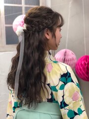 卒業式ヘアアレンジ☆