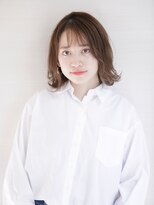 20代30代40代50代/前髪/マチルダボブ/インナーグレージュ/銀座