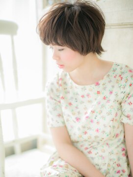 クオーレ ヘア アンジュ 水戸店(CUORE HAIR ange) *ange水戸*…動きのある小顔重めスタイル☆マニッシュショートa