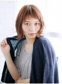外ハネカールボブスタイル