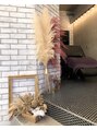 レノ(Reno) ドライフラワーを使ったインテリアを定期的に変えています！