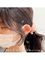 ビューティーコネクション ギンザ ヘアーサロン(Beauty Connection Ginza Hair salon) 【清水style】ことりベージュで無造作毛先パーマ似合わせカット