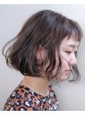 ショートボブ#ブリーチなし#ショートカット#ダメージレスカラー