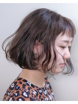 ルプラ ガーデン(le-pla garden) ショートボブ#ブリーチなし#ショートカット#ダメージレスカラー