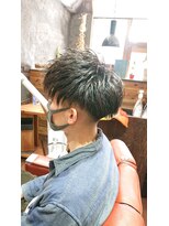 クロスヘアー(KROS HAIR)&nbsp;フェード×ツーブロックショート