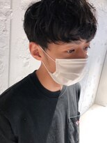 メルト 吉祥寺(melt)&nbsp;《長谷川》刈り上げマッシュ×無造作パーマ