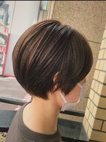 エクラート リラ 立川店(ECLART lilas.) 【ECLART lilas】ショート × ベージュカラー 《吉田》