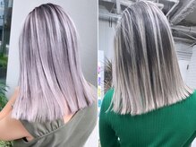 シャドールーツ×バレイヤージュ