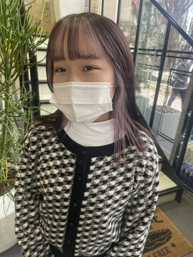 ゼスト 吉祥寺店(ZEST) 【色落ちまで可愛いペールラベンダーインナー】zest吉祥寺青木桜