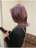 くすみパープル