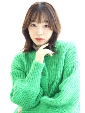 ヘアリゾート ラグーン(hair+resort lagoon) ★イメチェン★外ハネミディアム/くびれヘア/20代30代40代