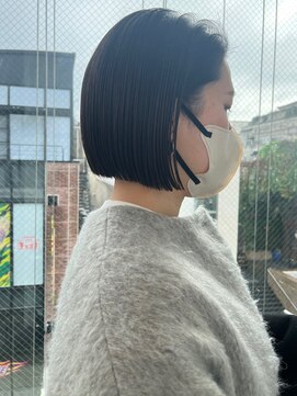 ロンド 表参道店(Lond) まとまるミニボブ 髪質改善/韓国ボブ/ショートボブ