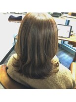 カミケン 方木田店(kamiken.)&nbsp;美艶カラー外ハネ愛され大人ミディアム【カミケン方木田店】