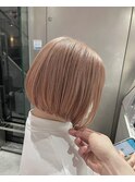 福岡 ブリーチ ベージュ グレージュ ダブルカラー ハイライト