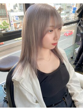 ガルボ ヘアー(garbo hair) ハイトーン ケアブリーチ シルバーベージュ 10代 20代