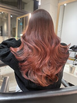 ブレンド 渋谷(BLend) ハイライトカラーマチルダボブインナーグレージュ前髪