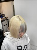 抜きっぱなしブロンド×ペールブルー