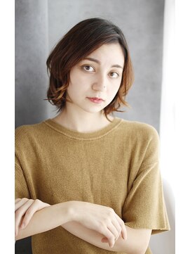 シュシュット(chouchoute) 吉祥寺2分姫カットシアーカラーセミディ美髪質改善ストカール107