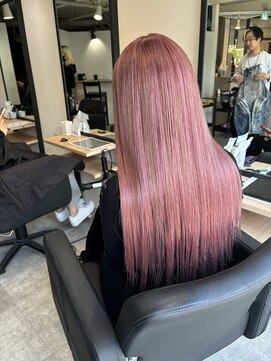 ラフ 難波店(LAFF) #黒髪#ボブルフ#ネビージュ#小顔#ワンレン