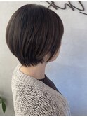 ショート/丸みショート/大人ショート/くびれ/ショートボブ/大人
