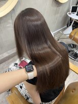 ソルトウォーター(SALT WATER)&nbsp;チョコレートブラウン/ブリーチなし/艶カラー/恵比寿/代官山