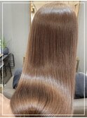 人気NO.1メニュー＊髪質改善カラー＋カット＋トリートメント