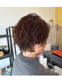 ショートパーマ[長後/藤沢/ショート/ボブ/髪質改善/縮毛矯正]