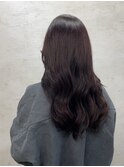 エモージュ艶髪カラーロングウェーブスタイル