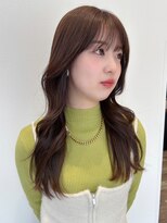 ケーツー あべのキューズモ－ル店(K-two)&nbsp;ロングヘア*透明感カラー*イルミナカラー*オリーブカラー