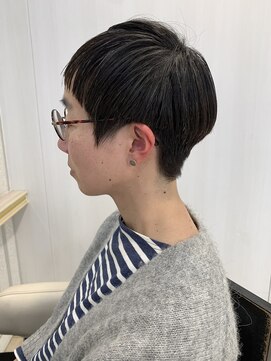 アッシュ 仙川店(Ash) 大人可愛いマッシュショートボブピクシーカット30代40代50代60代