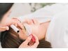 《忙しいあなたに♪人気の同時施術》髪質改善カラー Tr.＋韓国まつ毛パーマ