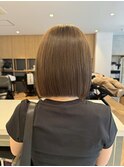 【three.中之島】ダブルカラーで作るカームベージュ