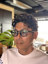 アンツ サザンリゾート 茅ヶ崎店(ANT'S Southern Resort)&nbsp;スペインカール/スパイキーショート/ブルーブラック