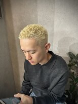 デン 仙台店(DEN)&nbsp;フェザーパーマ/スパイキーショート[榴岡/メンズ/理容室]