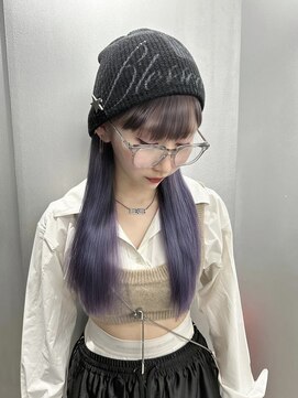 ペレ アネックス 大阪梅田茶屋町店(PELE ANNEX) ホワイトグレージュ/デジタルパーマ/フェザーパーマ/梅田