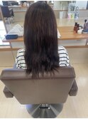 髪質改善縮毛矯正＋カラー