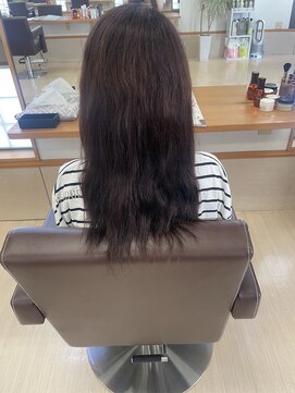 こころ 髪質改善縮毛矯正＋カラー