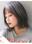 【ROSE】レイヤーボブ＿切りっぱなしボブ＿ハイライトカラー