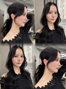 ボタン ハカタ(VOTAN hakata) 市野瀬裕奈/博多韓国ヘア/顔周りカット/レイヤーカット/暗め