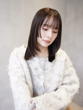 ニコ トウキョウ 渋谷(nico TOKYO) ボブレイヤーカット顔周りレイヤーウルフハッシュカット韓国