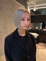 ボーテコンシェル 柏店(BEAUTE CONCIER)&nbsp;【安田】ホワイトブロンドボブ