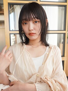 ディッセンバー 神宮前(December) 顔まわりレイヤー/ベージュ/オリーブ