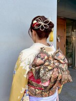 ブランカ(blanca)&nbsp;シニヨンヘア