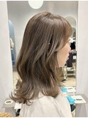 【Tierra美侑】オリーブで作る透明感ベージュカラー